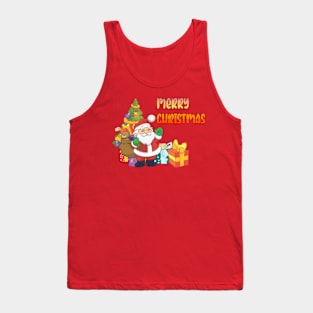 merry Christmas with santa claus Tank Top